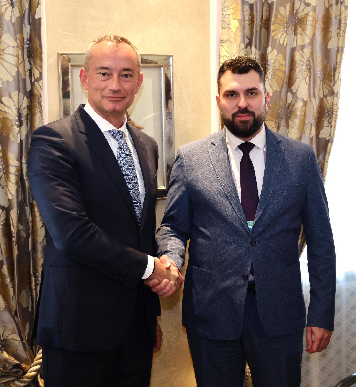 Николай Младенов и Георг Георгиев